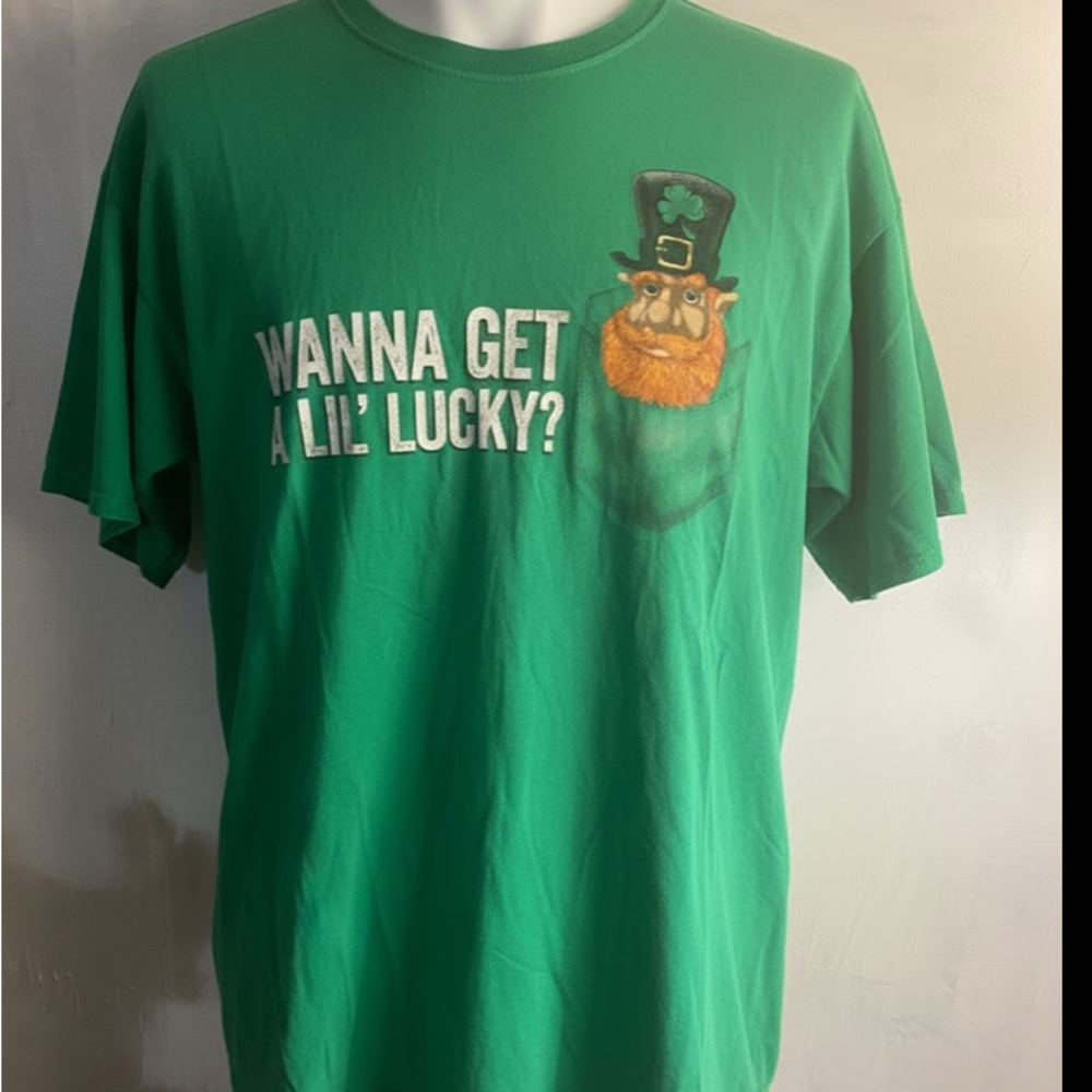 Gildan Green St. Patrick's Day Tee